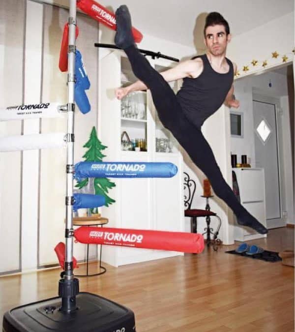 Tornado - Target Kick Trainer – Alternative zu klassischen Pratzen und Boxsäcken