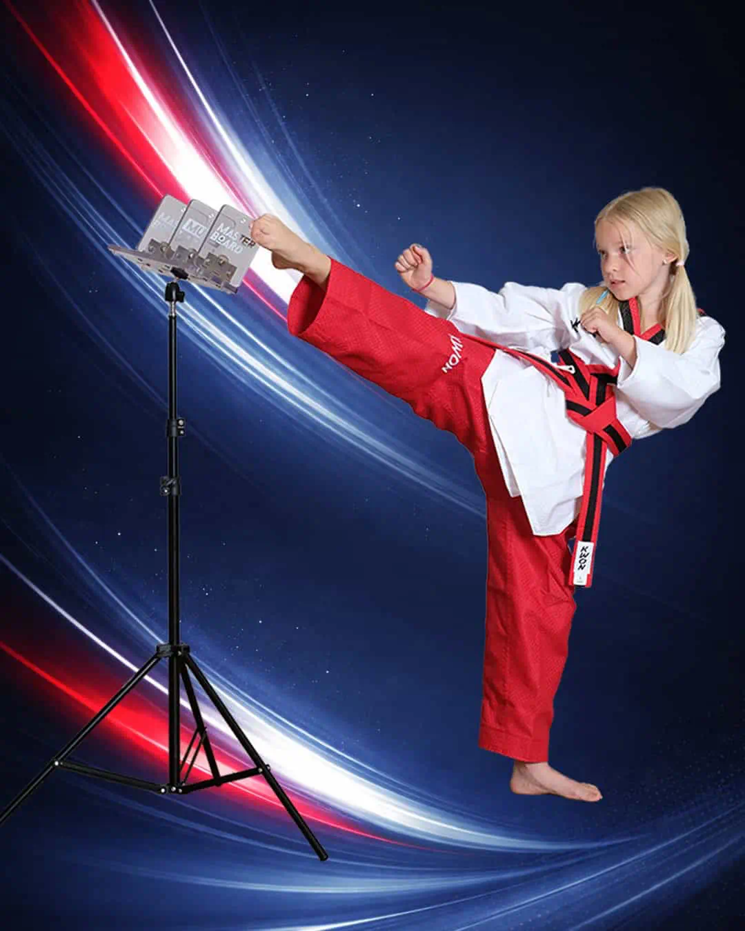 Slider_Tornado_1080-×-1350_Hochformat_Mobile__Lena_MasterBoard Masterbaord - Target Kick Trainer – Alternative zu klassischen Pratzen und Boxsäcken