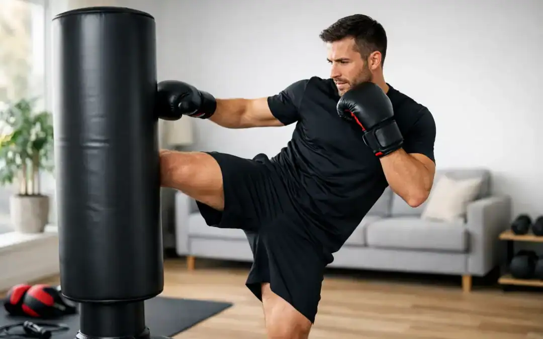 Kickboxen Techniktraining zuhause richtig aufbauen