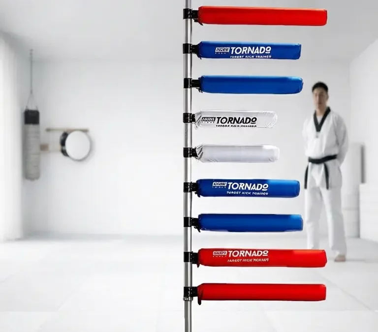 Taekwondo-Trainingsgerät mit rotierenden Targets